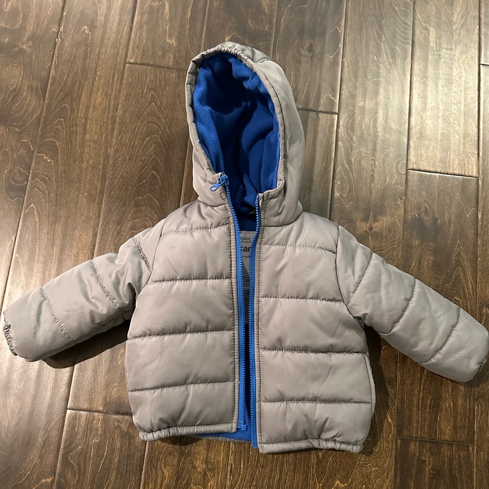 Carter’s toddler puffer coat 🐘💙